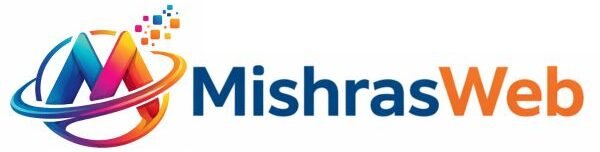 MishrasWeb logo representing website design and logo services company