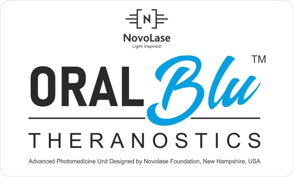 OralBlu Theranostics client website design project by Mishrasweb